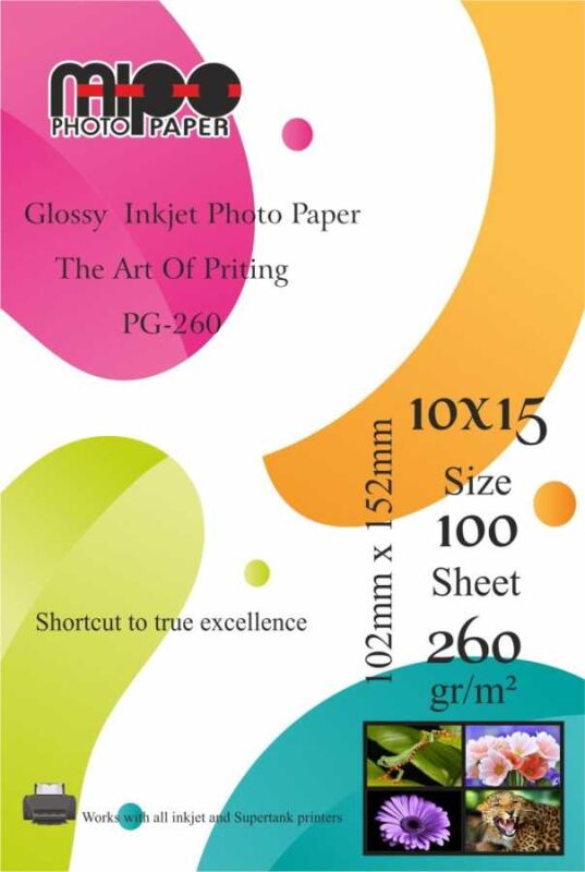 10x15 Parlak İnkjet Fotoğraf Kağıdı 260gr. MİPO - 2