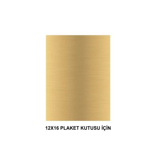12x16 Plaket Kutusu İçin Sublimasyon Metal Plaka - 2