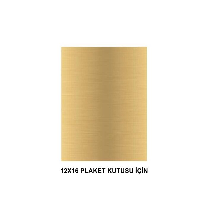 12x16 Plaket Kutusu İçin Sublimasyon Metal Plaka - 2