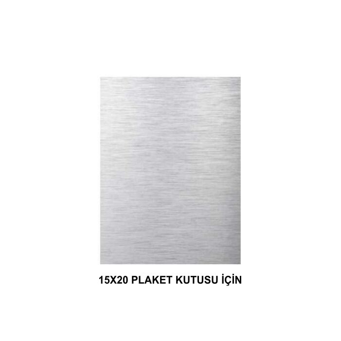15x20 Plaket Kutusu Uyumlu Sublimasyon Metal Plaka - 1