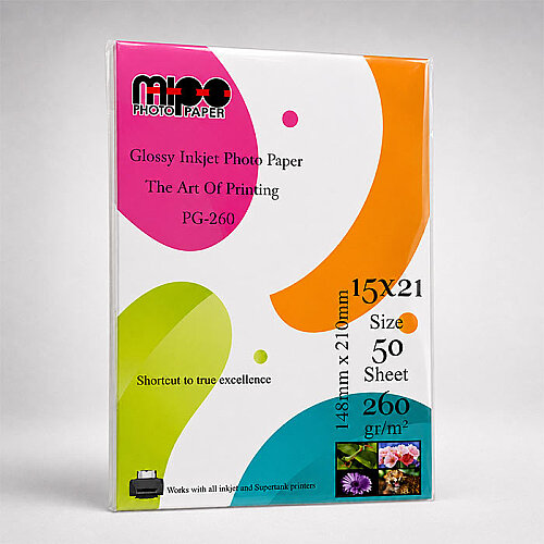 15x21 Parlak Fotoğraf Kağıdı 260gr. İnkjet MİPO - Mipo Fotoğraf Kağıdı