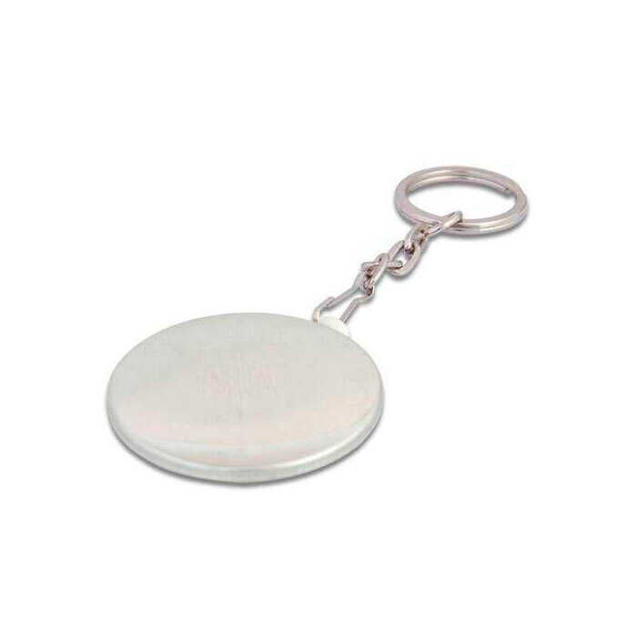 37 mm Buton Rozet Anahtarlık Zincirli - 4