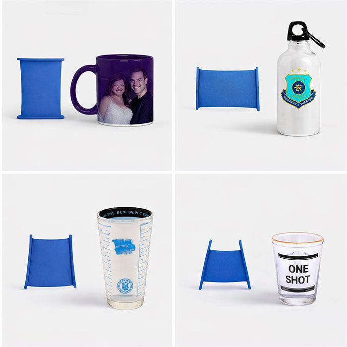 3D Kupa Baskı Makinesi Çok Fonksiyonlu P6100 - 3