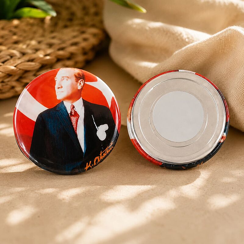 44 mm Buton Rozet Magnet - 1