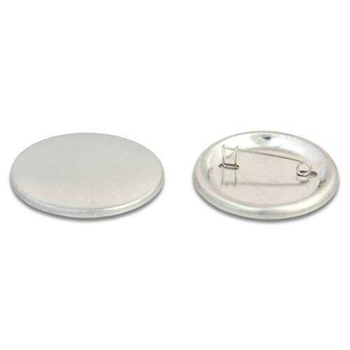 Rozet İğneli Metal Arkalıklı 44 mm 100lü Paket - (1)
