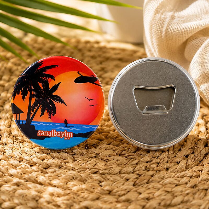 58 mm Buton Rozet Magnet Açacak 100lü Paket - 1