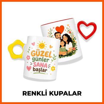 Renkli Kupa Bardaklar