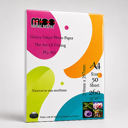 A4 Parlak Fotoğraf Kağıdı 260gr. İnkjet MİPO - Mipo Fotoğraf Kağıdı