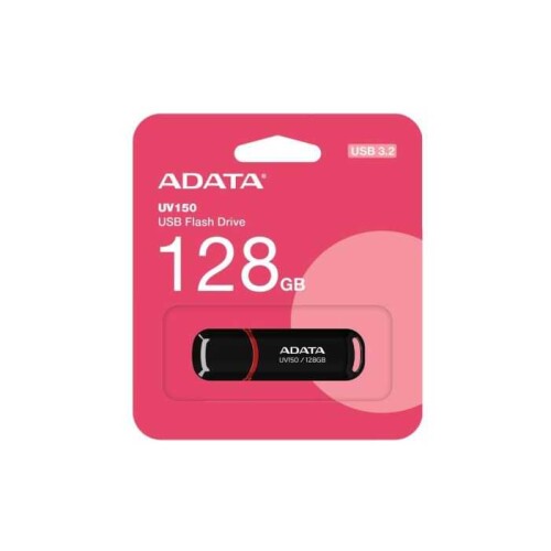 Adata UV150 128 GB USB 3.2 Gen1 Black Flash Bellek - 