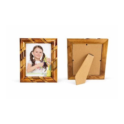Ahşap Bambu Fotoğraf Çerçevesi 13x18 - sanalbayim (1)