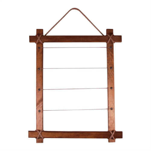 Ahşap İpli Anı Fotoğraf Çerçeve 50x55 - (1)