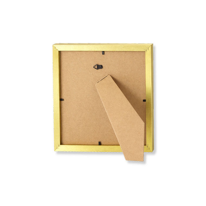 Ahşap Kare Fotoğraf Çerçevesi 20x20 Altın - 5