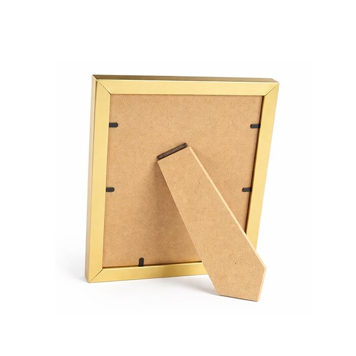 Ahşap Kare Fotoğraf Çerçevesi Altın 15x20 - 5