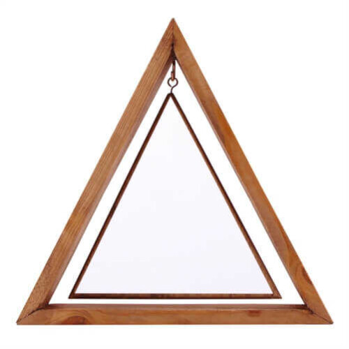 Sublimasyon Ahşap Üçgen Salıncaklı Foto Çerç 19x19 - 