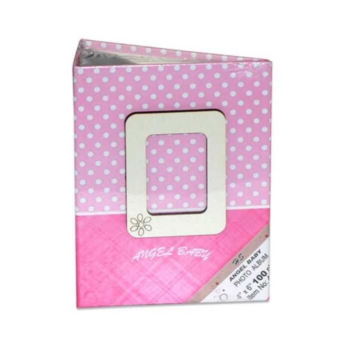 Albüm 10x15 Bebek Albümü 100lük HYB 46100 Pembe - 2
