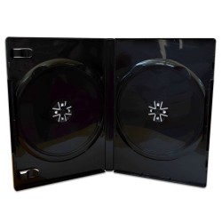 Avrupa 14mm Çiftli Siyah DVD Kutusu - (1)