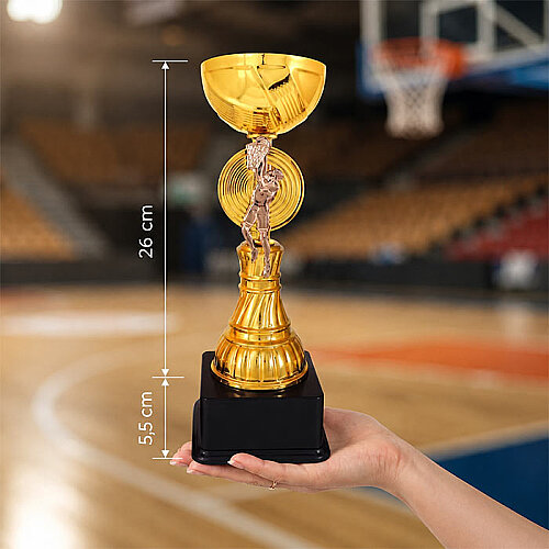 Basketbol Figürlü Ödül Kupası - 