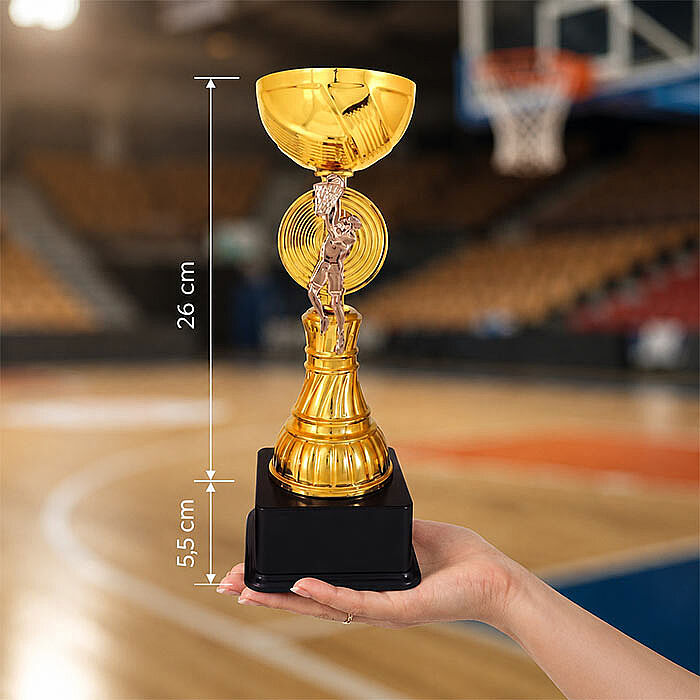 Basketbol Figürlü Ödül Kupası - 1