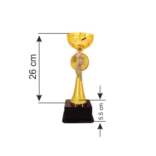 Basketbol Figürlü Ödül Kupası - 2