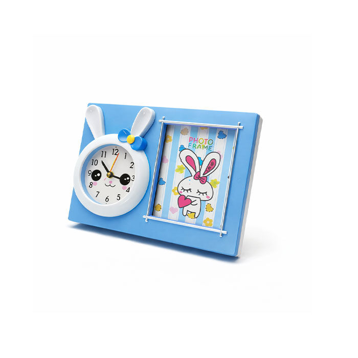 Sevimli Tavşan Saatli Çocuk Çerçeveleri - 9