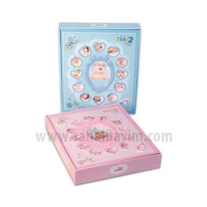 Bebek Albüm 12 Ay Fotolu 10x15 15x21 240lı 6406 - 3