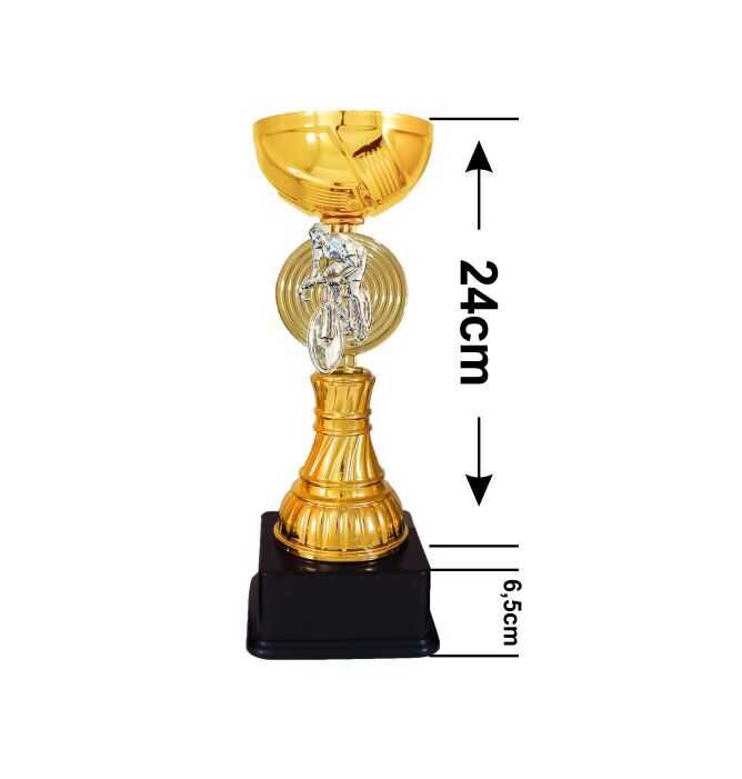 Bisiklet Figürlü Ödül Kupası - 3