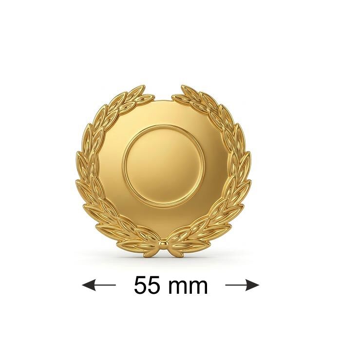 Çelenkli Altın Faset Plaket Aksesuarları - 1