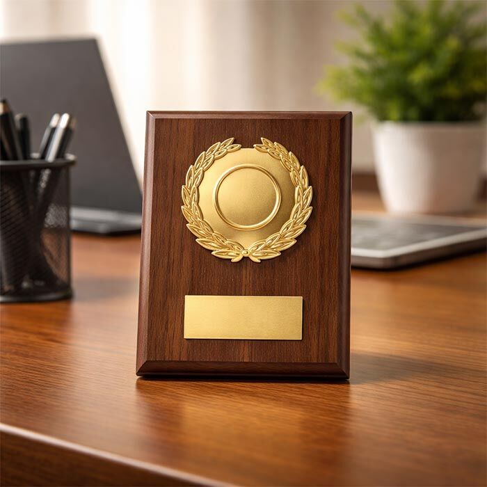 Çelenkli Altın Faset Plaket Aksesuarları - 4