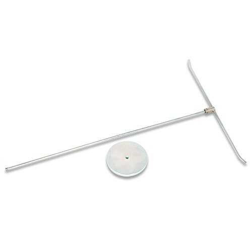 T Metal Masa Bayrak Direği - (1)