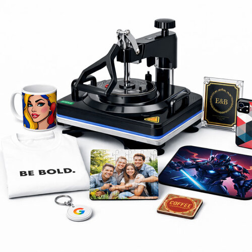 Çok Fonksiyonlu Transfer Baskı Presi 5in1 P8200 - (1)