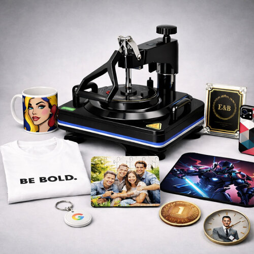 Çok Fonksiyonlu Transfer Baskı Presi 5in1 P8200 - (1)