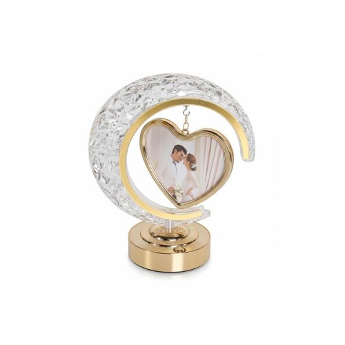 Dekoratif Ay Kalpli Işıklı Fotoğraf Çerçevesi - 7