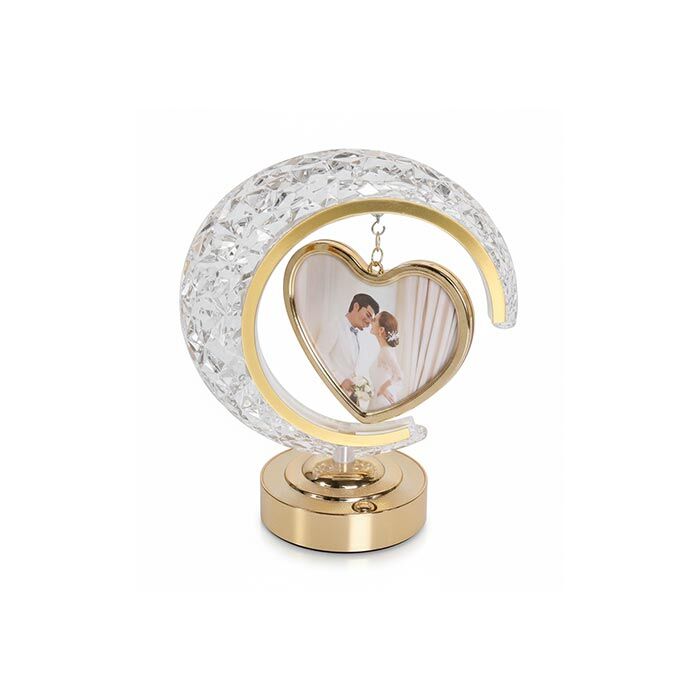 Dekoratif Ay Kalpli Işıklı Fotoğraf Çerçevesi - 7