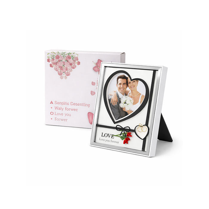 Dekoratif Işıklı Aşk Fotoğraf Çerçevesi 15x21 - 3