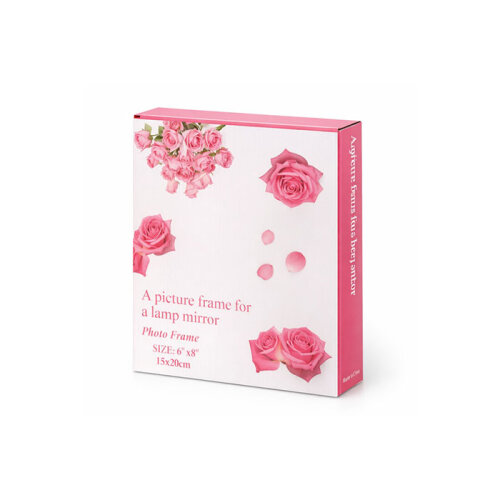 Dekoratif Işıklı Çiçekli Fotoğraf Çerçevesi 15x20 - 6