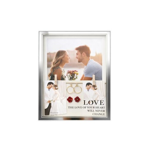 Dekoratif Işıklı Kristal Fotoğraf Çerçevesi 15x20 - 3