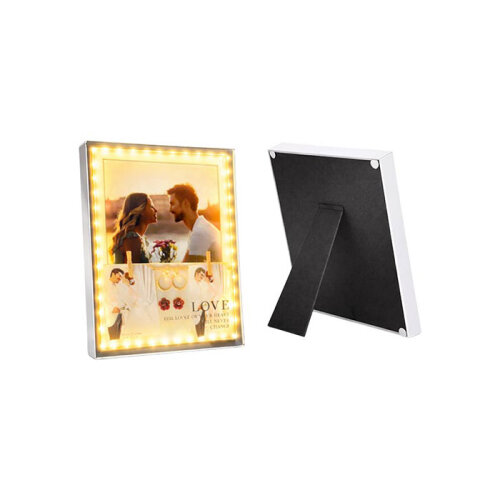 Dekoratif Işıklı Kristal Fotoğraf Çerçevesi 15x20 - sanalbayim (1)