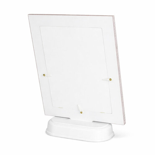 Dekoratif Işıklı Kristal Fotoğraf Çerçevesi Beyaz - 4