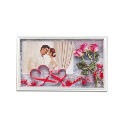 Dekoratif USB Led Işıklı Çerçeve 15x20 7493-3L - 