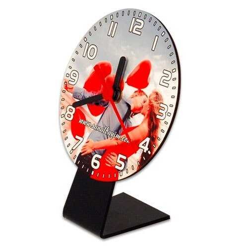 Digitronix HDF Sublimasyon Daire Saat Masaüstü - (1)