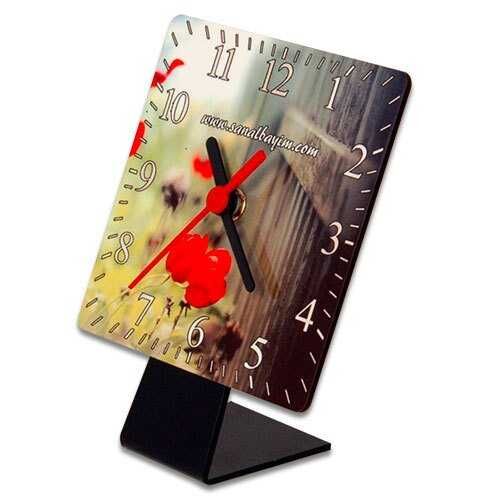 Digitronix HDF Sublimasyon Kare Saat Masaüstü - 2