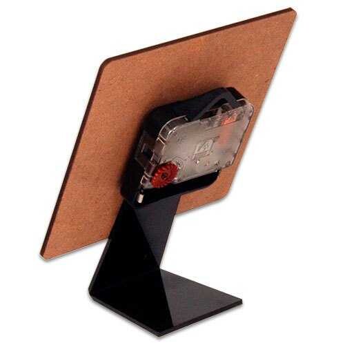 Digitronix HDF Sublimasyon Kare Saat Masaüstü - 3