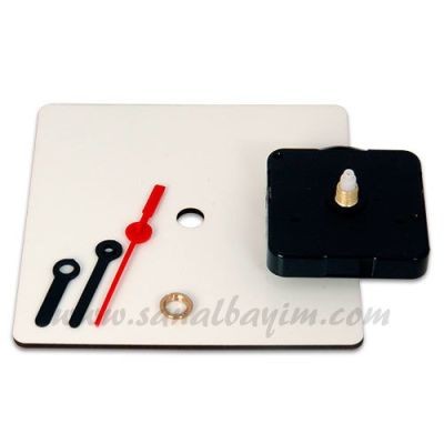 Digitronix HDF Sublimasyon Kare Saat Masaüstü - 4