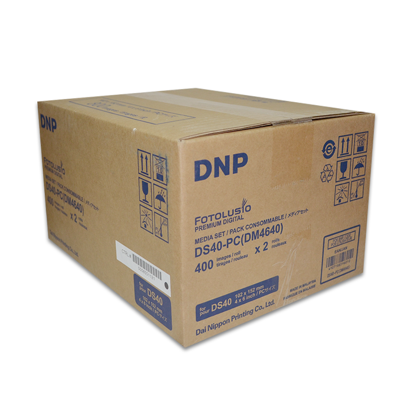 DNP DS-40 10x15 2X400 Termal Fotoğraf Kağıdı - 1