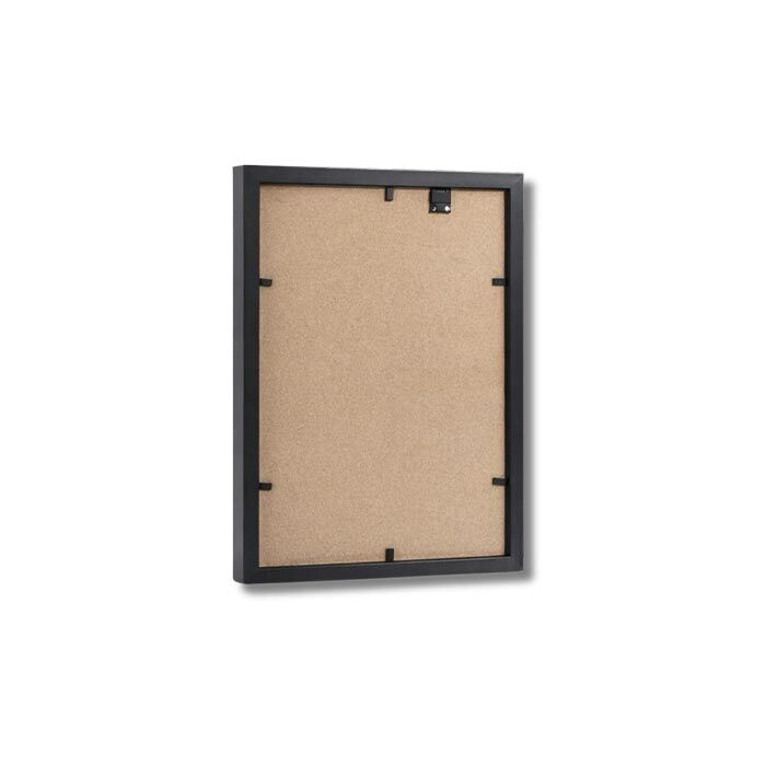 Duvar İçin Siyah Ahşap Fotoğraf Çerçevesi A4 - 5