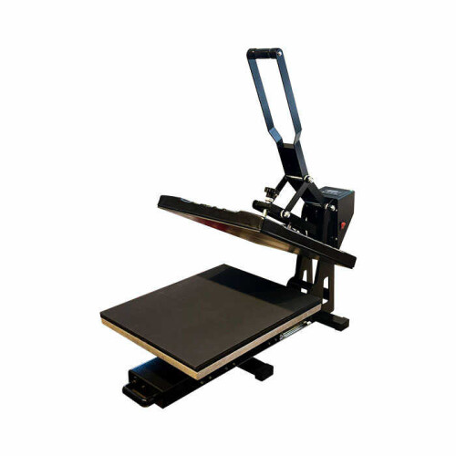 Düz Transfer Baskı Makinası 40x50 AP2519 Siyah - 