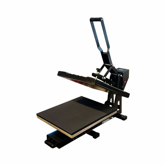 Düz Transfer Baskı Makinası 40x50 AP2519 Siyah - 1