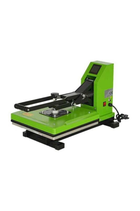 Düz Transfer Baskı Makinası HP3803 38x38cm Yeşil - 3