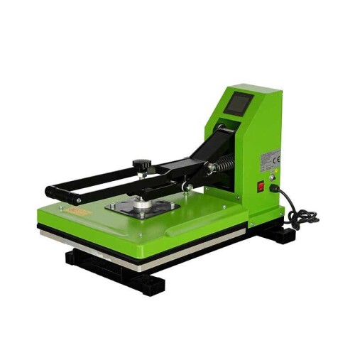 Düz Transfer Baskı Makinası HP3803 38x38cm Yeşil - 6