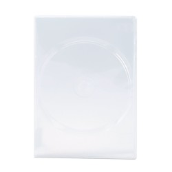 DVD Kutusu 7mm Şeffaf Tekli - 